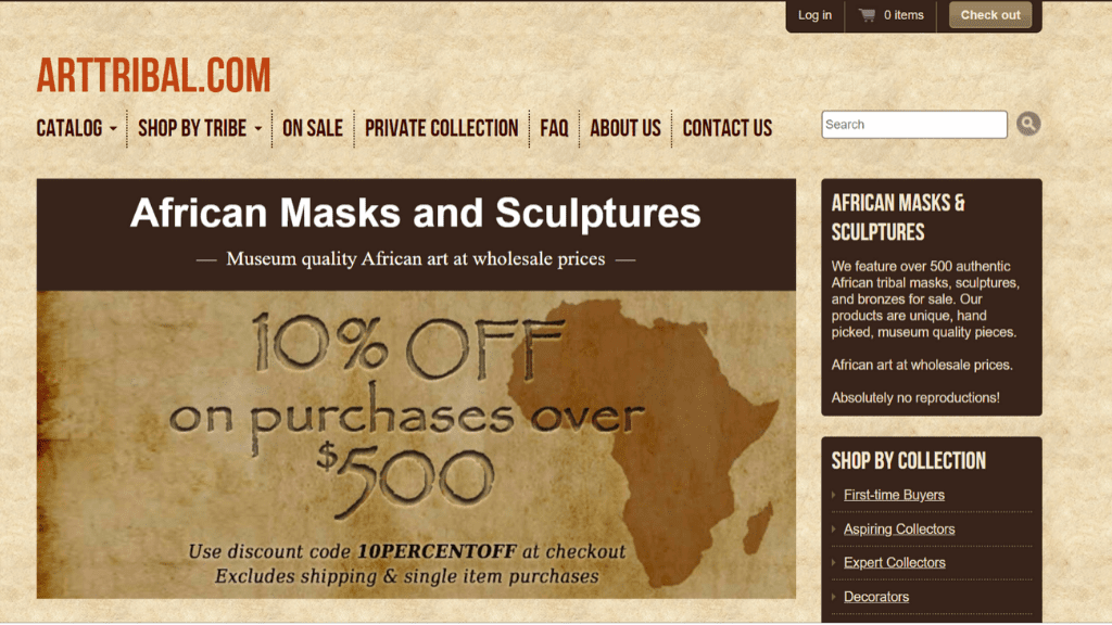 Kadealo, African Arts and Crafts Websites, Art Tribal