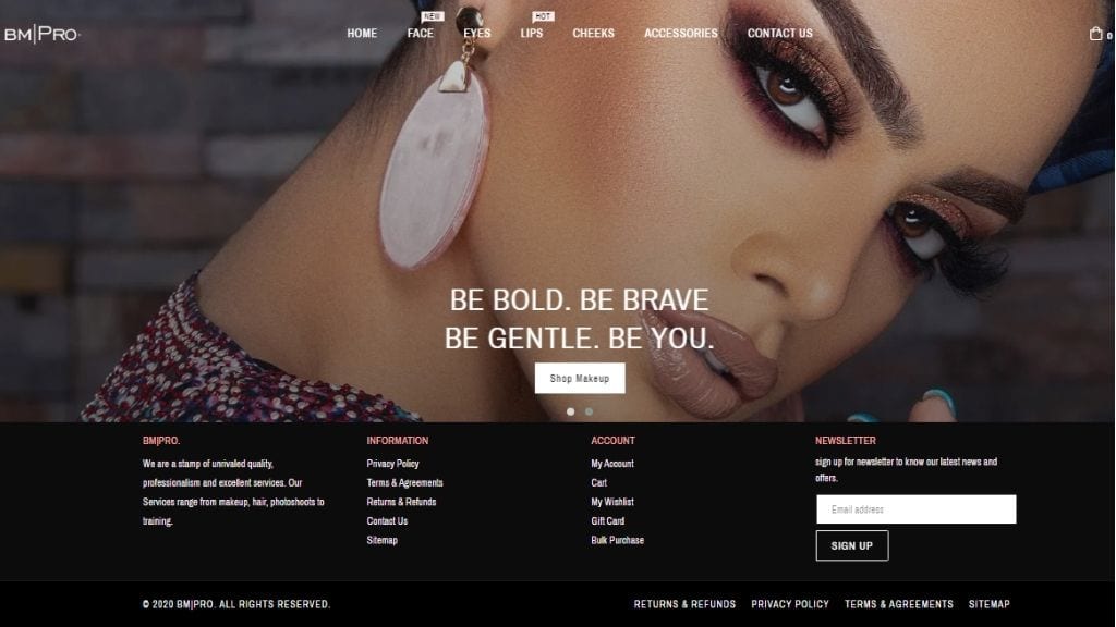 Kadealo, African Beauty Products Websites, BM Pro, Nigeria
