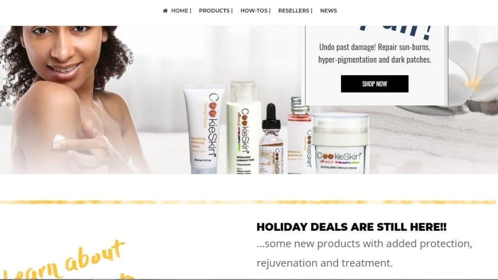 Kadealo, African Beauty Products Websites, CookieSkin, Africa