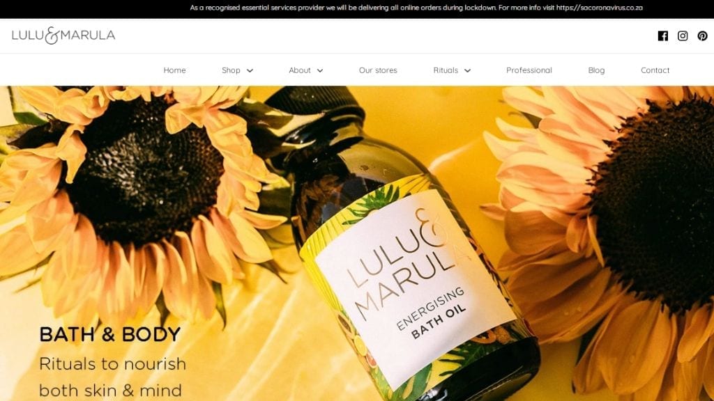 Kadealo, African Beauty Products Websites, Lulu and Marula, South Africa