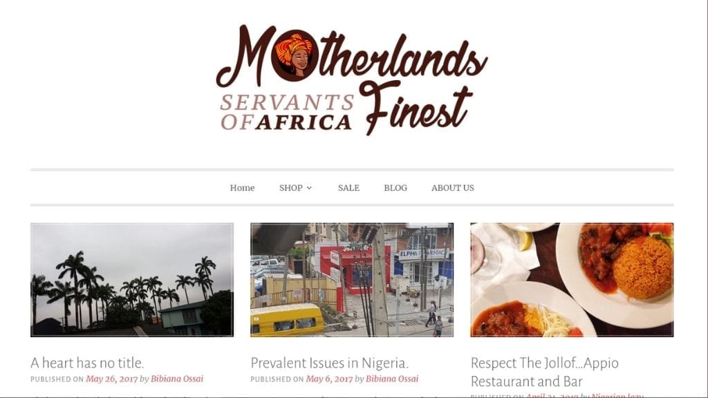 Kadealo, African Beauty Products Websites, Motherlands Finest, Africa