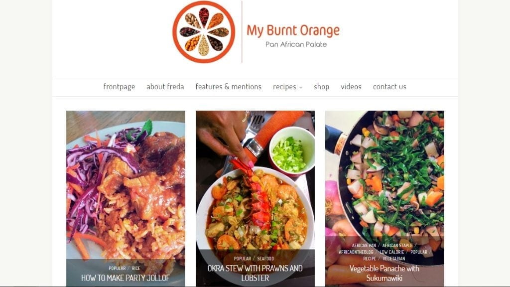 Kadealo, African Food Blog, My Burnt Orange