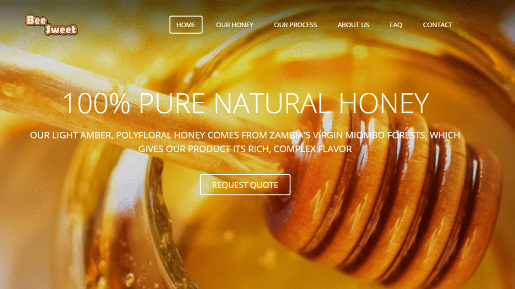 Kadealo, African Food and Condiments Websites, Bee Sweet, Zambia