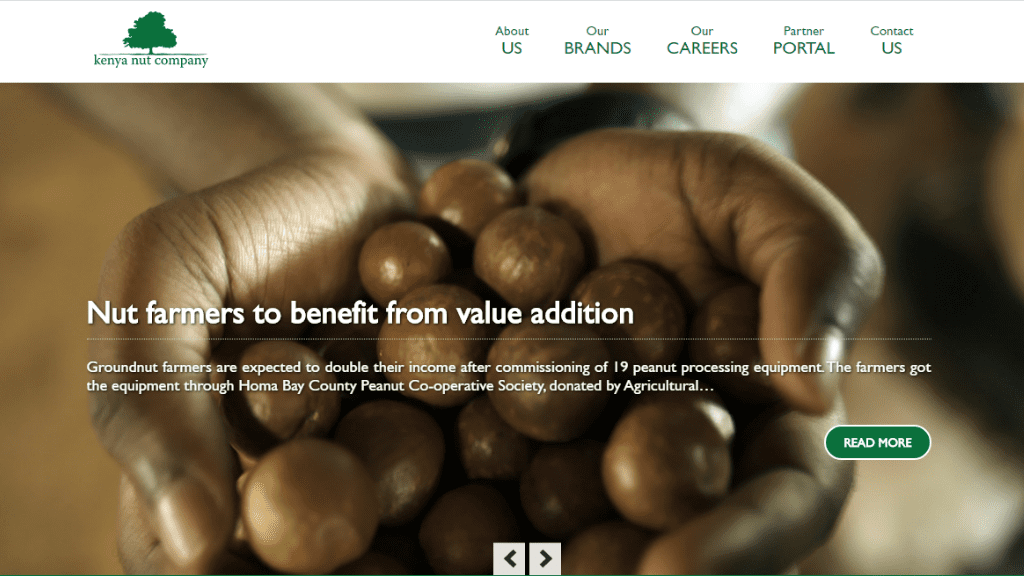 Kadealo, African Food and Condiments Websites, Kenya Nut Company, Kenya