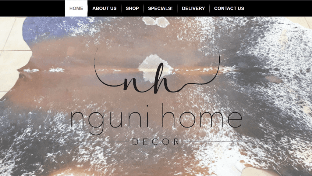 Kadealo, African Home Decor Websites, Nguni Hide Products, South Africa