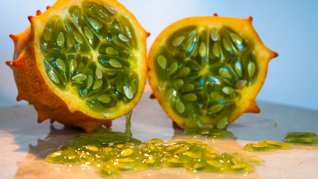 Kadealo, Exotic African Fruits, Horned Melon, New Zealand, Chile, and California