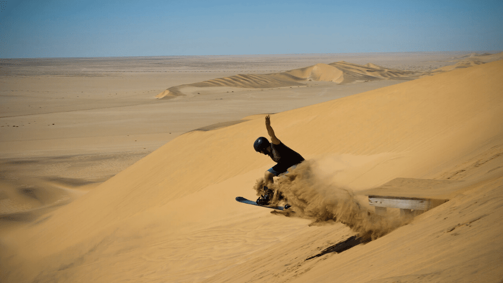 Kadealo, Extreme Sports in Africa, Sand Boarding, Swakopmund, Namibia