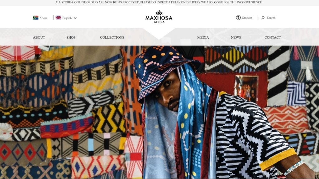 Kadealo, Luxury African Brands, Maxhosa by Laduma, South Africa