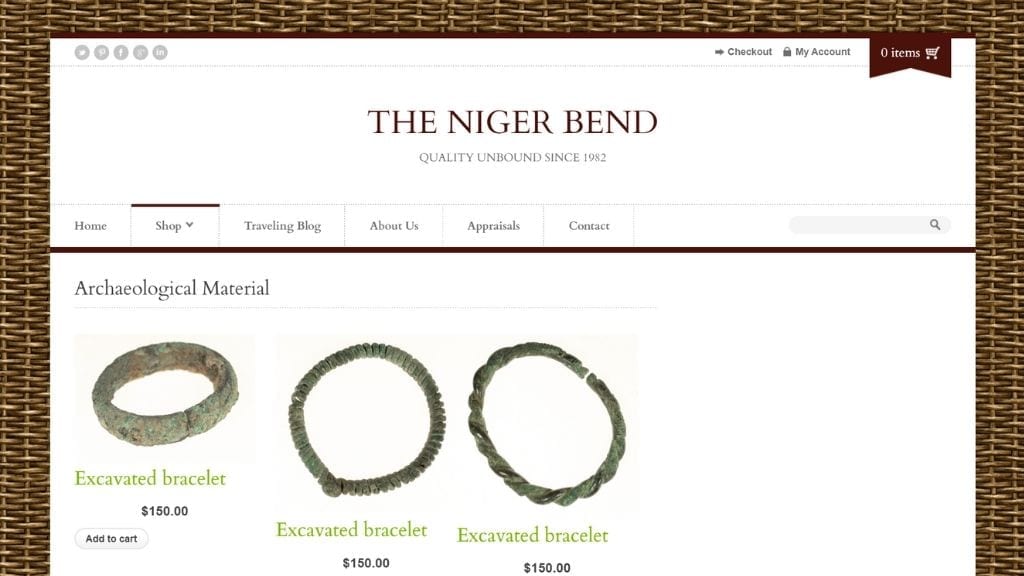 Kadealo African Arts and Crafts Website African Archaeological Material