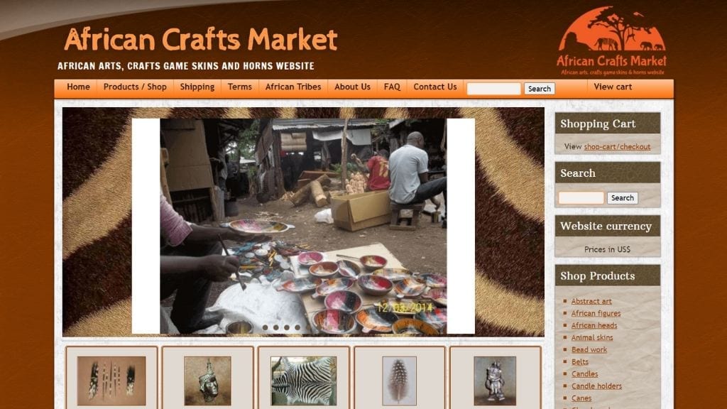 Kadealo African Arts and Crafts Website Clay Crafts