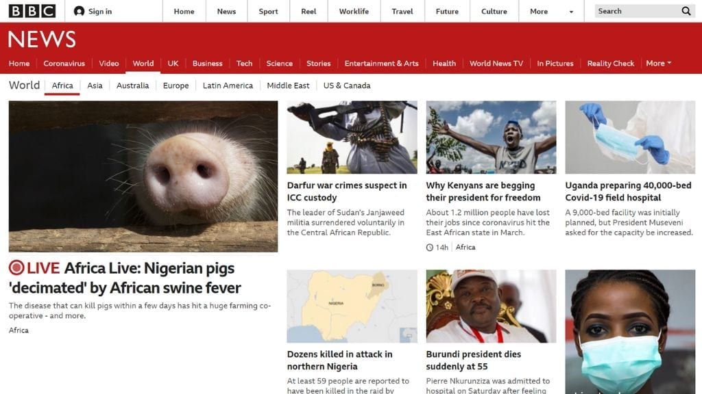 Kadealo, African Travel Blog, BBC news on Africa