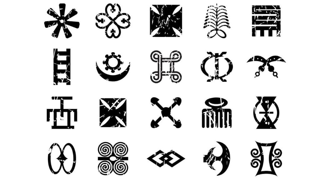 Kadealo, Adinkra Symbols