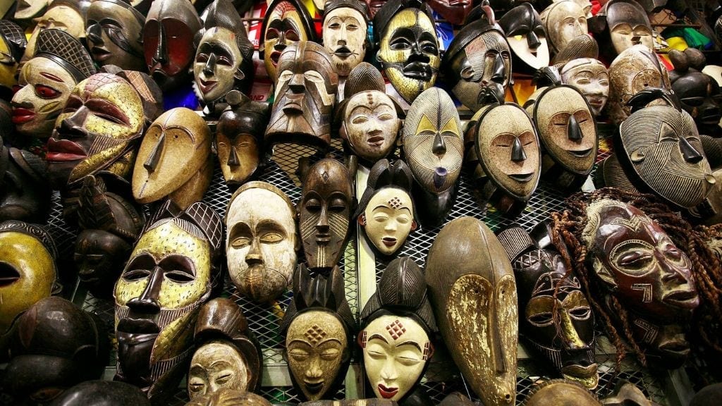 Kadealo, African Masks, Materials