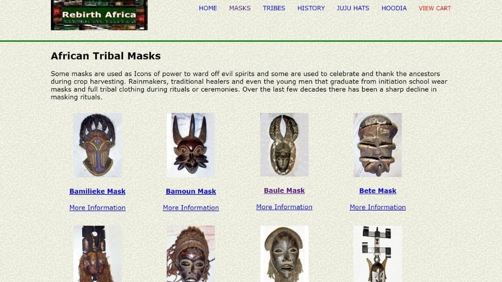Kadealo, African Masks, Where to Buy
