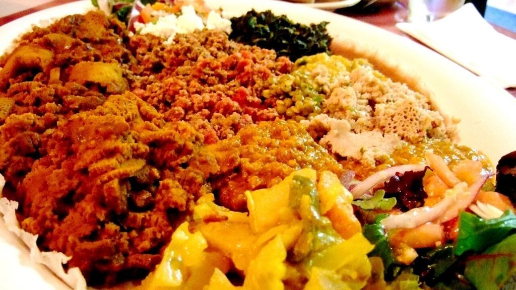 Kadealo, Ethiopian Food, Kitfo