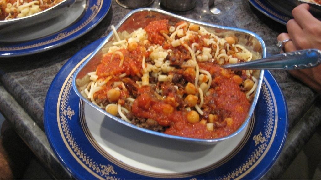 Kadealo, Cairo Dining, Abou Tarek’s Koshari